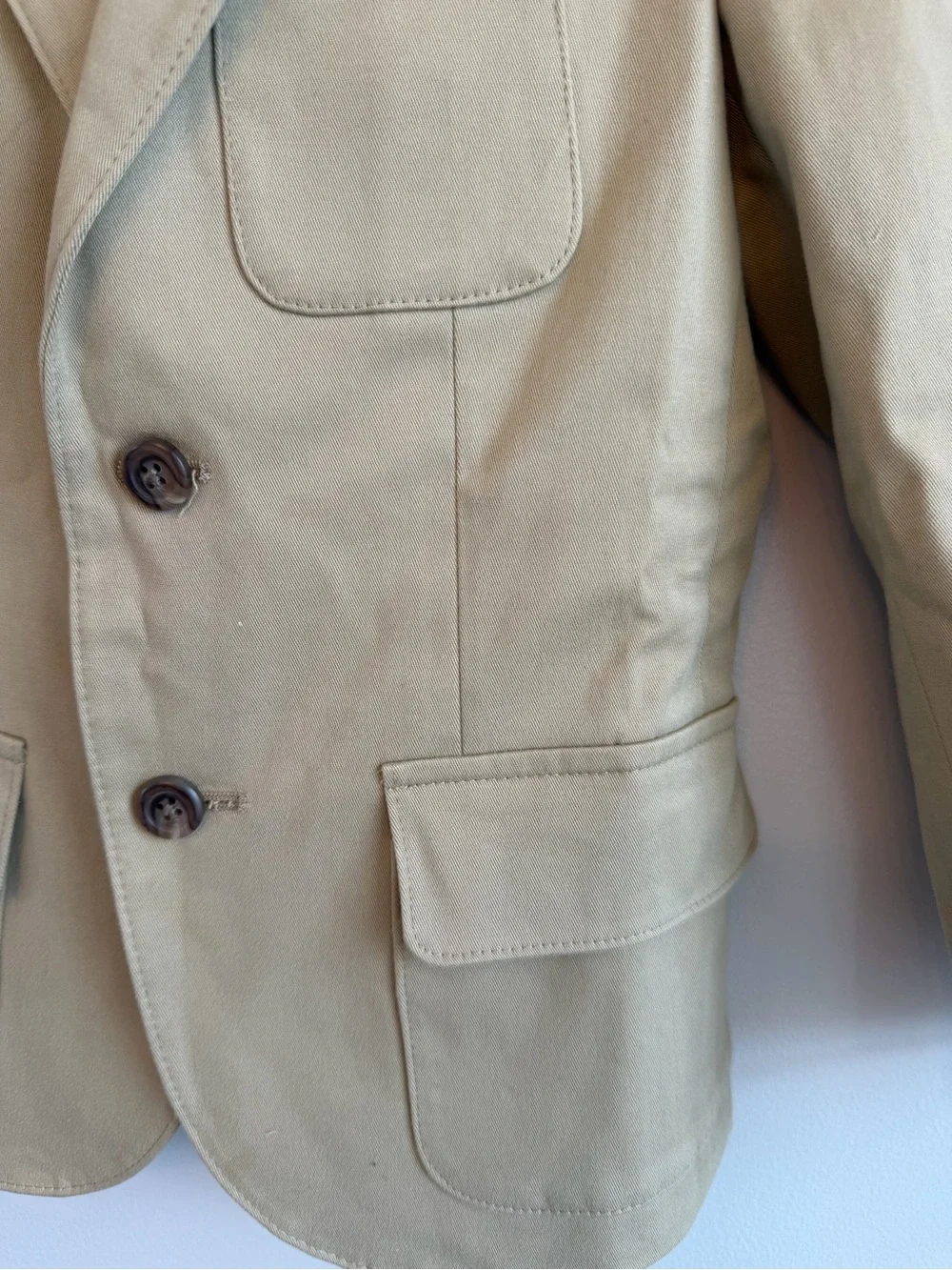 Boys Polo Ralph Lauren khaki blazer size 6